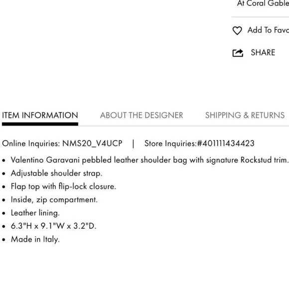 Valentino Garavani Rock Stud Small Shoulder Bag - Picture 12 of 13